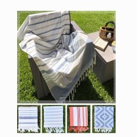 Telo mare fouta con frange cotone grande unisex misura maxi